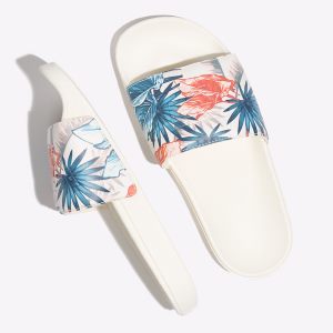 Vans Bayan Sandalet Vintage Rio Slide-On Beyaz | 73104-389